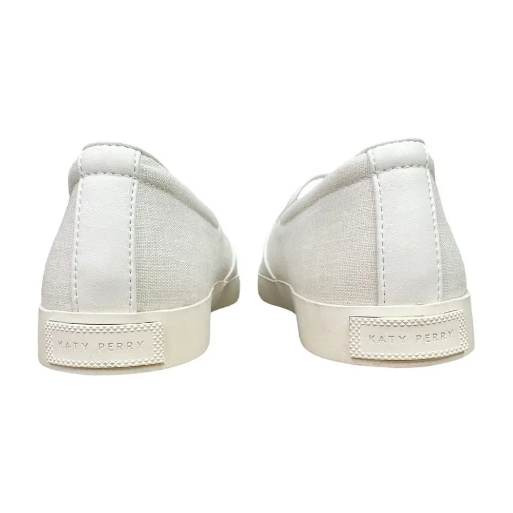 Katy Perry The Kerry Canvas Cactus Applique Slip-On Sneakers - Size 8